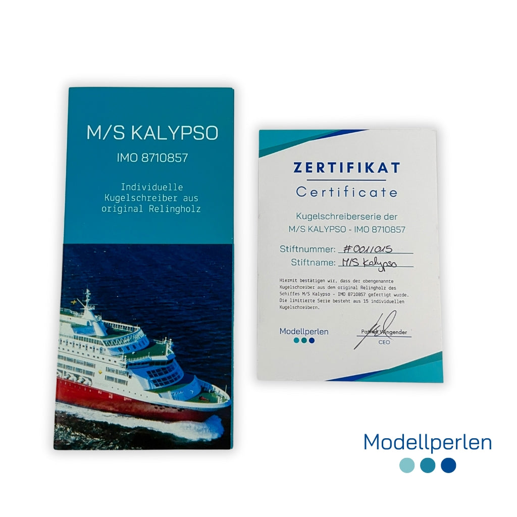 001/015 M/S Kalypso Kugelschreiber - M/S Kalypso - 3