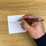 Railing wood ball pen - M/S Kalypso Series - #015 - Tynningö