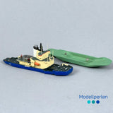 Hansa - S 410 I - Oden - 1:1250 - Wasserlinien Modell