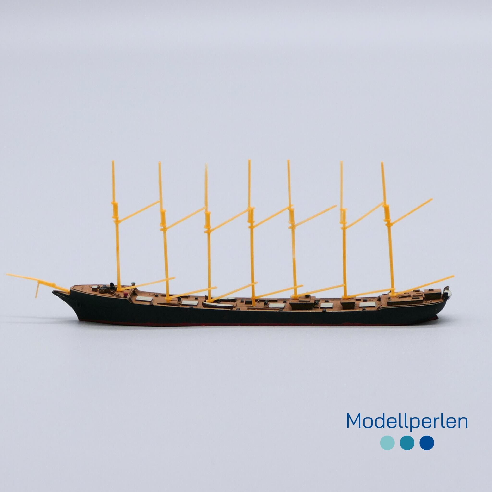 Mercator - M 603 - Thomas W. Lawson (7-Mast-Gaffelschoner) - 1:1250 - 2
