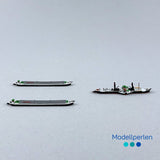 Recknitzmodelle - REMO 36 - Aken - 1:1250 - Wasserlinien Modell