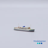 Risawoleska - RI 0064c - Varberg - 1:1250 - Wasserlinien Modell
