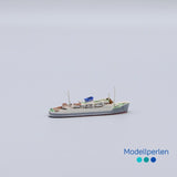 Risawoleska - RI 0064c - Varberg - 1:1250 - Wasserlinien Modell