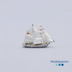 Rostocker Schiffsminiaturen - RSM 1001b - Greif (Brigantine) - 1:1250 - 1