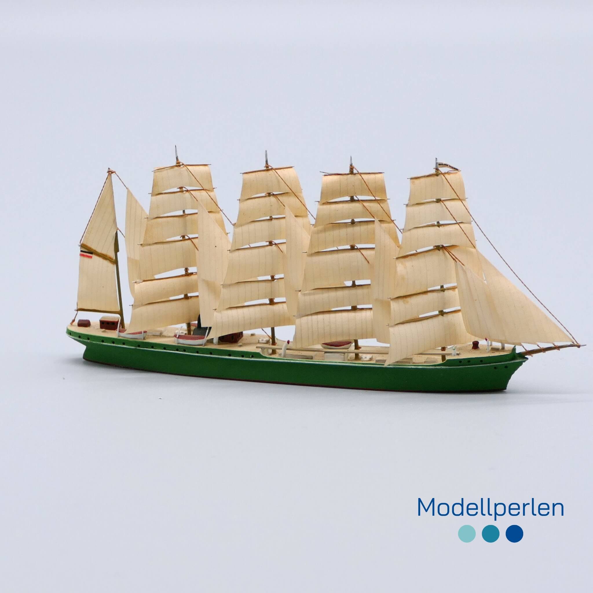 Rostocker Schiffsminiaturen - RSM 1006 - R.C. Rickmers (5-Mast-Bark) - 1:1250 - 3
