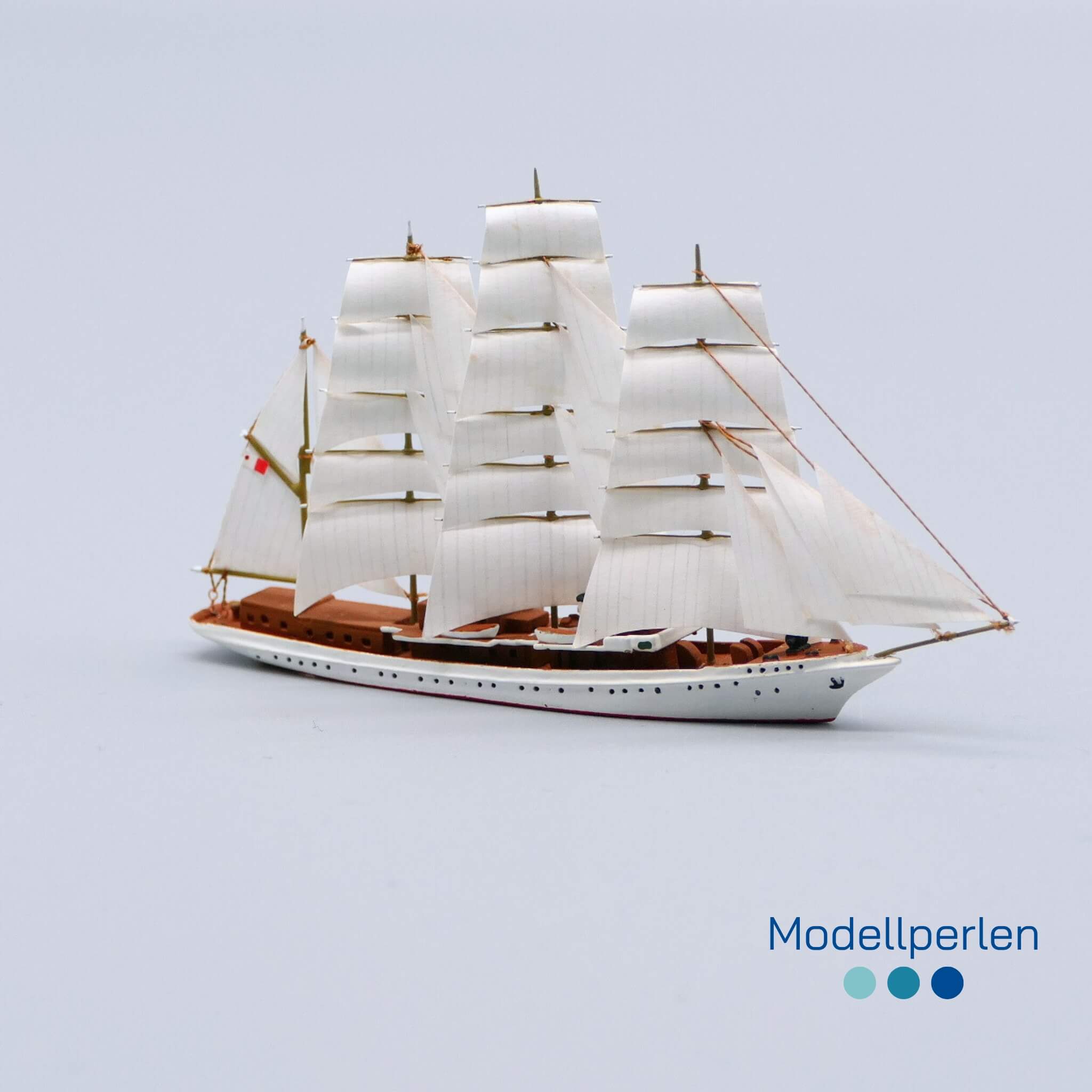 Rostocker Schiffsminiaturen - RSM 1011 - Sea Cloud (4-Mast Bark) - 1:1250 - 3