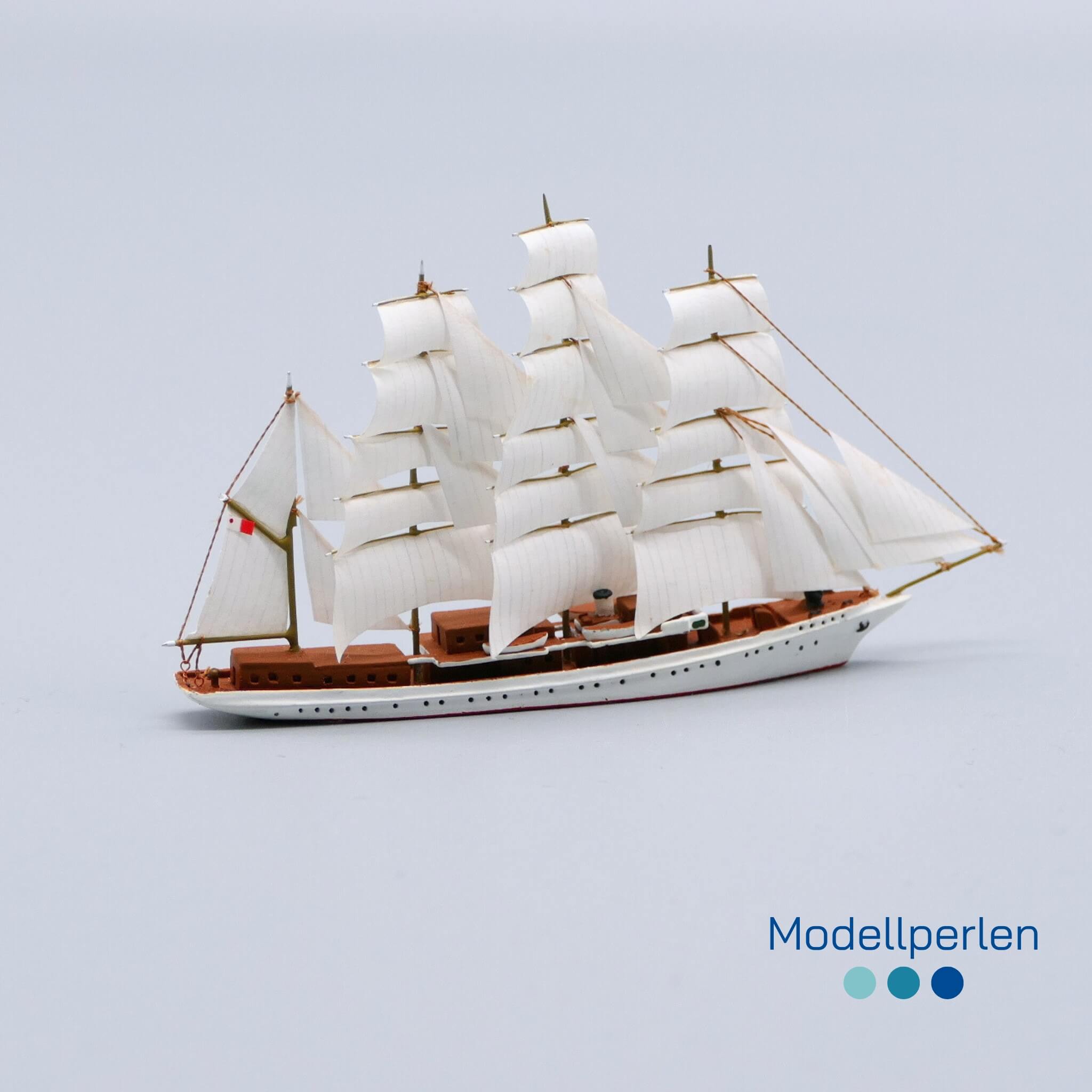 Rostocker Schiffsminiaturen - RSM 1011 - Sea Cloud (4-Mast Bark) - 1:1250 - 4