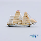 Rostocker Schiffsminiaturen - RSM 1012 - Amerigo Vespucci (3-Mast-Vollschiff) - 1:1250 - 1