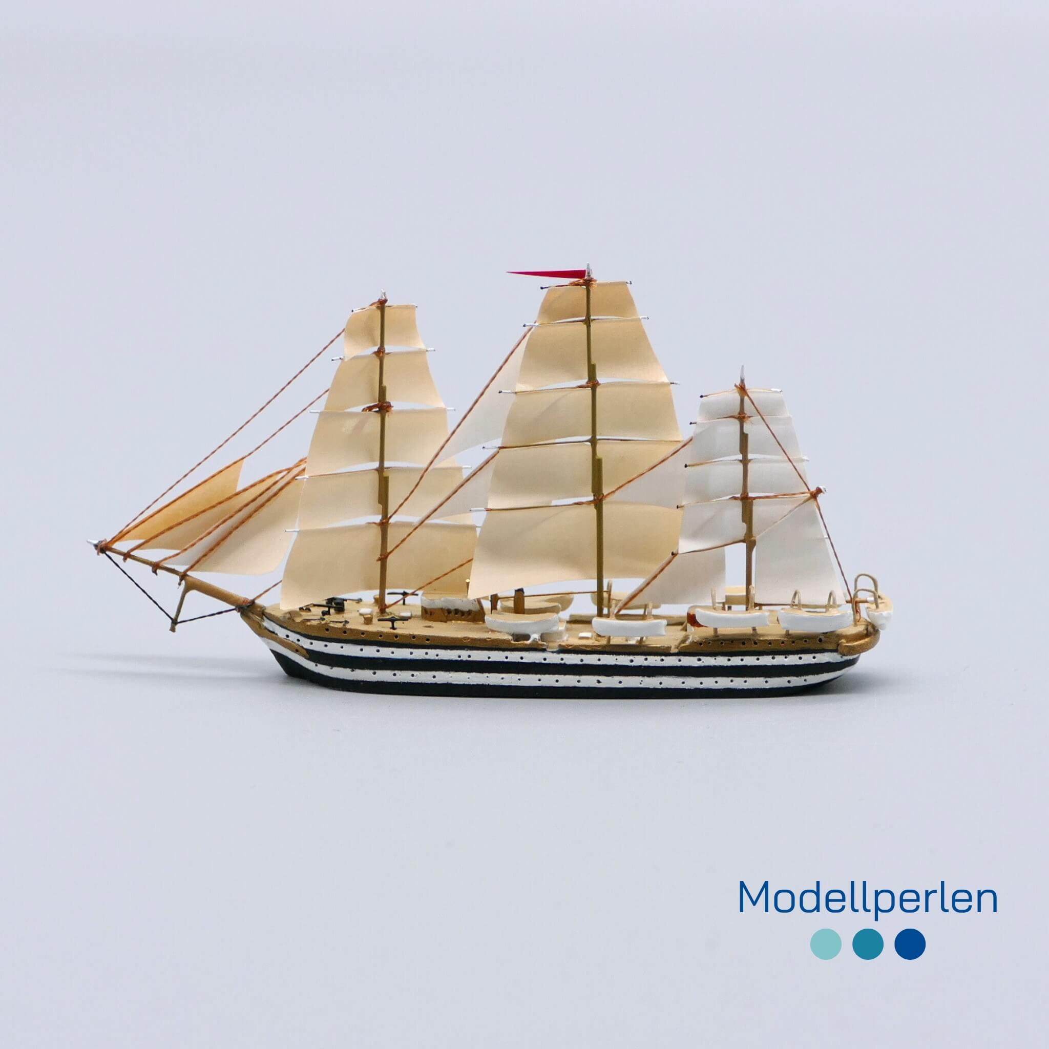 Rostocker Schiffsminiaturen - RSM 1012 - Amerigo Vespucci (3-Mast-Vollschiff) - 1:1250 - 2