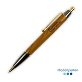 Railing wood ball pen - M/S Kalypso Series - #013 - Mariehamn