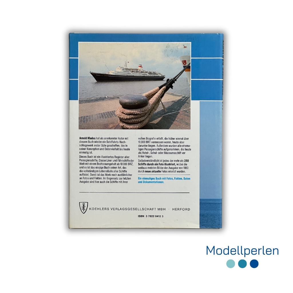 Buch - Arnold Kludas - Die großen Passagierschiffe der Welt (1987) - 2