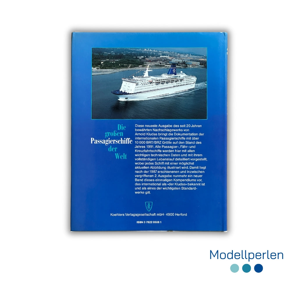 Buch - Arnold Kludas - Die großen Passagierschiffe der Welt (1991) - 2