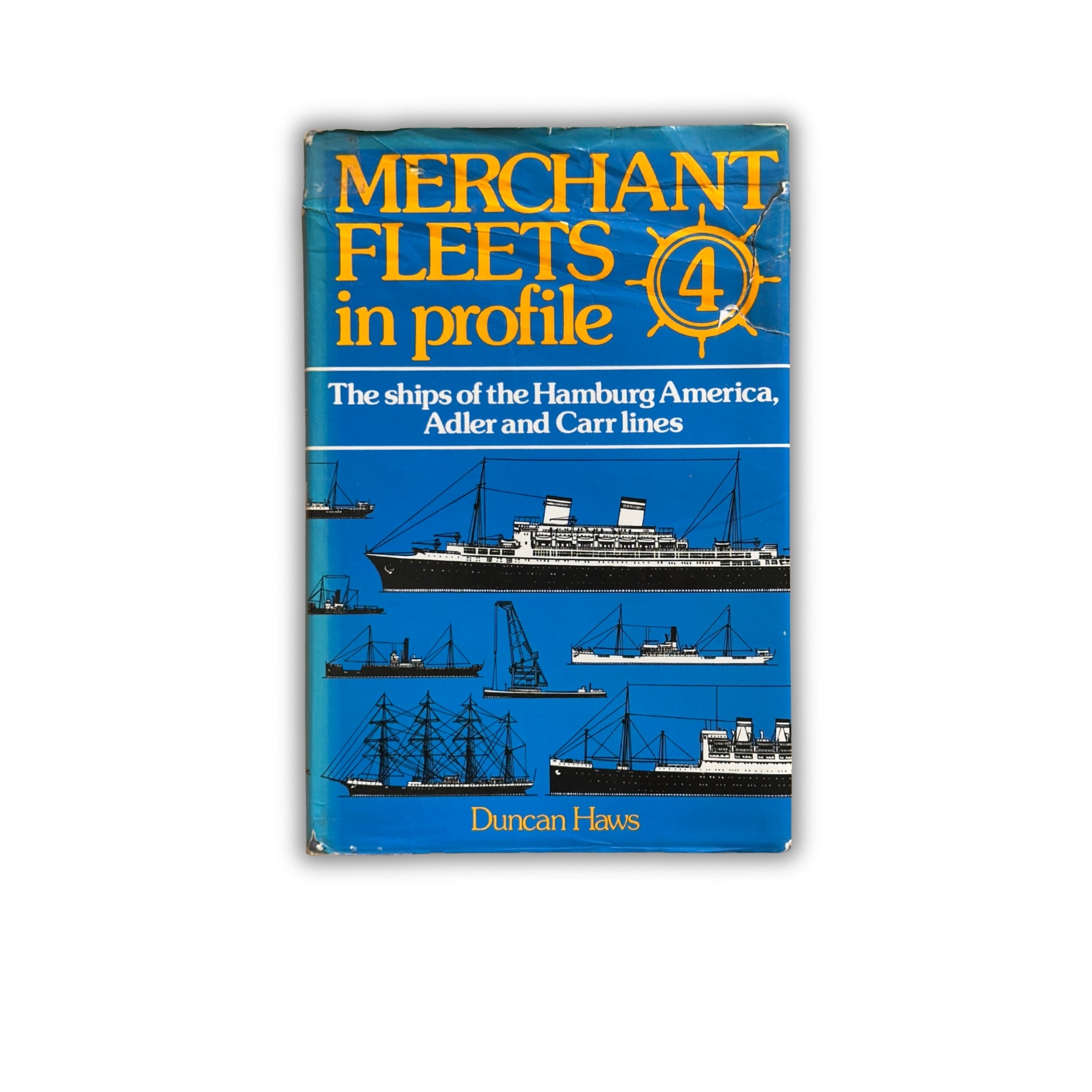 Buch - Duncan Haws - Merchant Fleets 04: The ships of the Hamburg America, Adler and Carr lines - 1