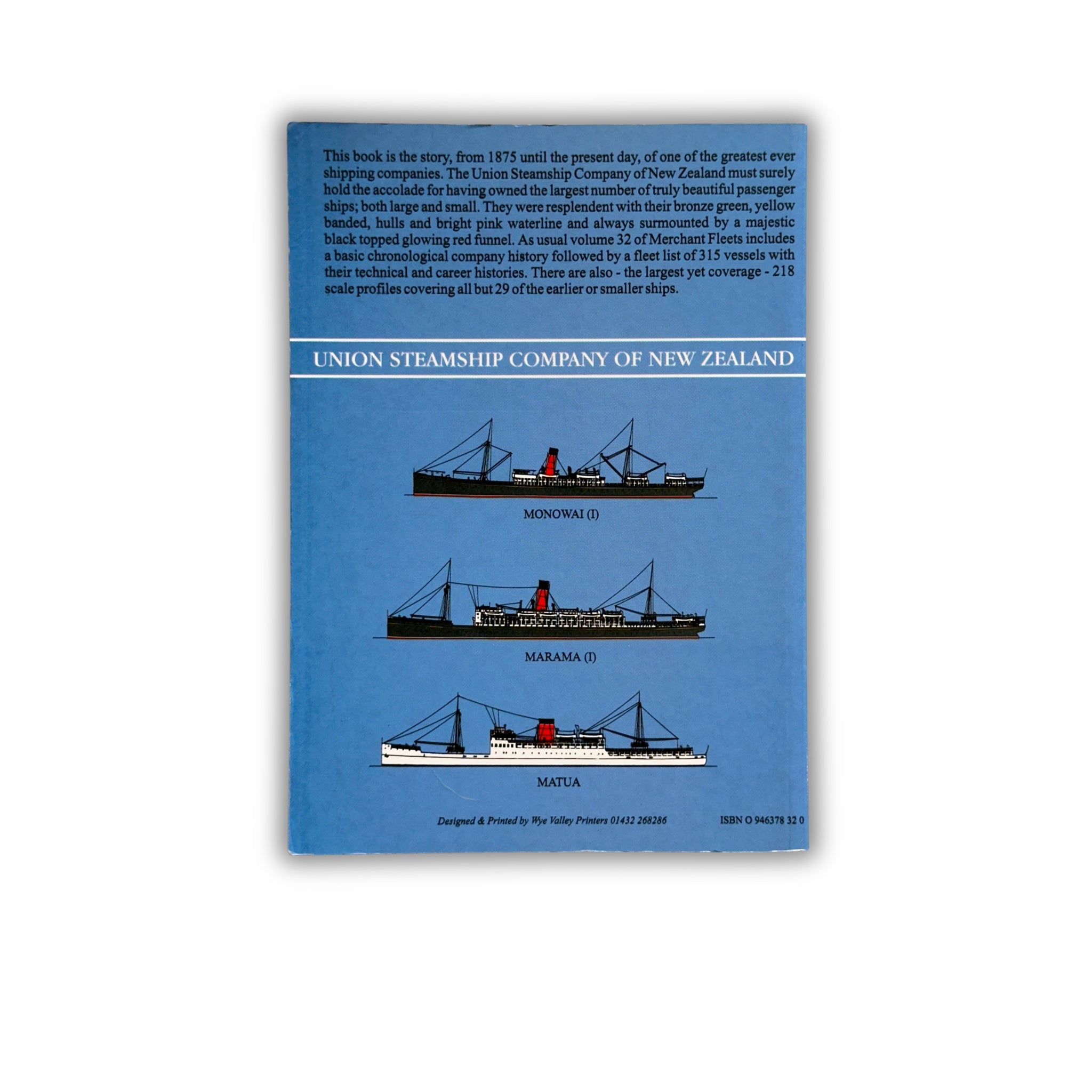 Buch - Duncan Haws - Merchant Fleets 32: Union Steamship Company of New Zealand - 2