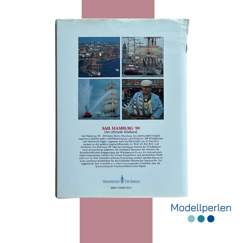 Buch - Kurt Grobecker und Illa Schütte - Sail Hamburg '89 - 2