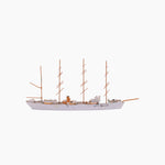 Luna - LU 106 - Nippon Maru (4-Mast Bark) - 1:1250 - 1