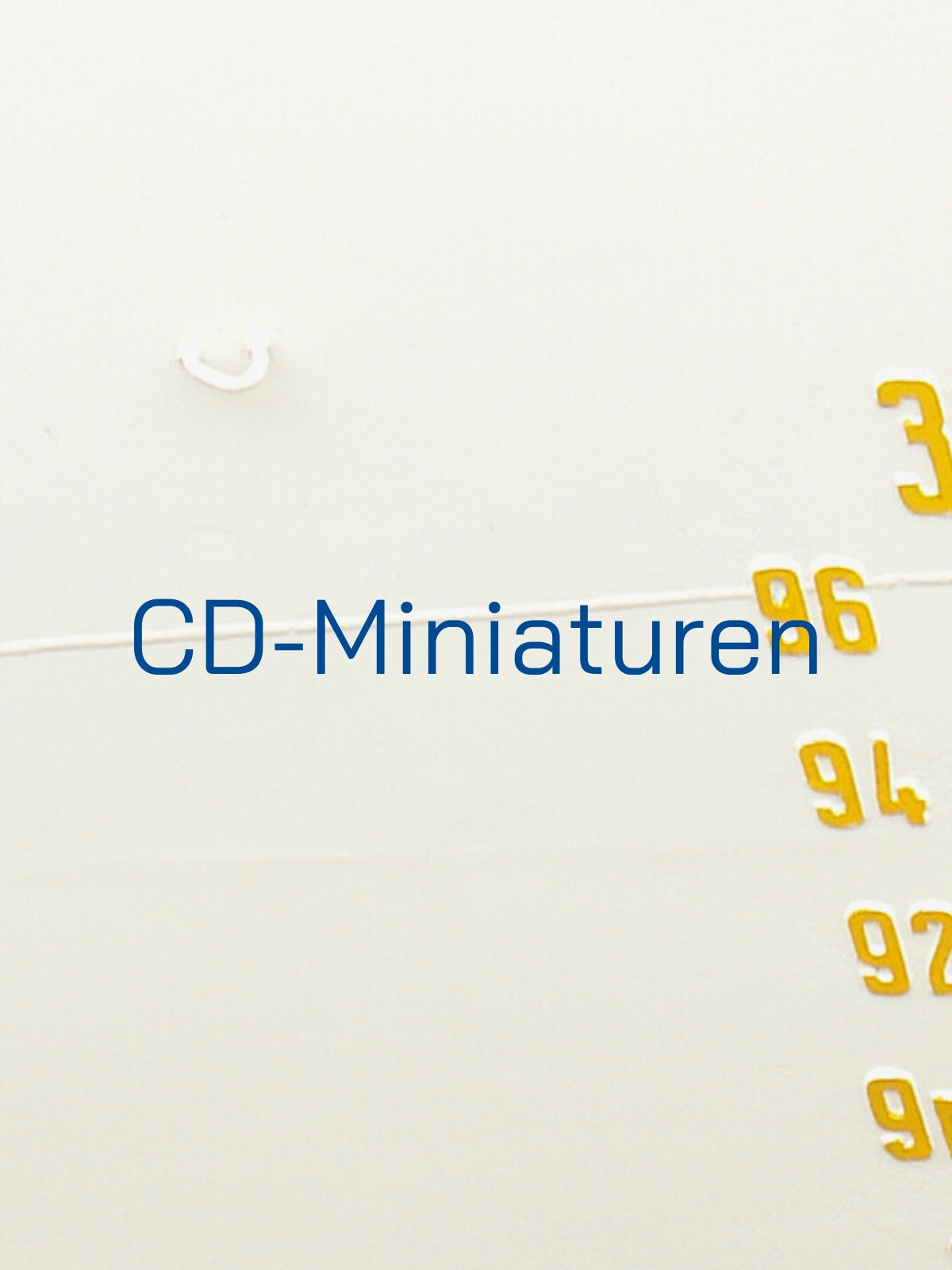 Kollektion CD-Miniaturen