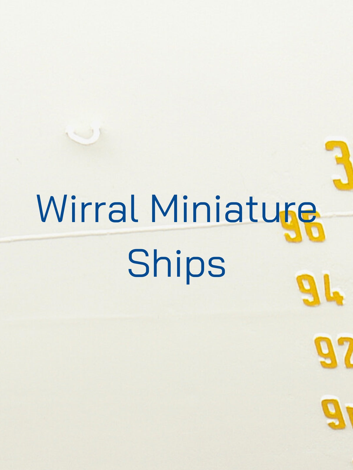 Kollektion Wirral Miniature Ships