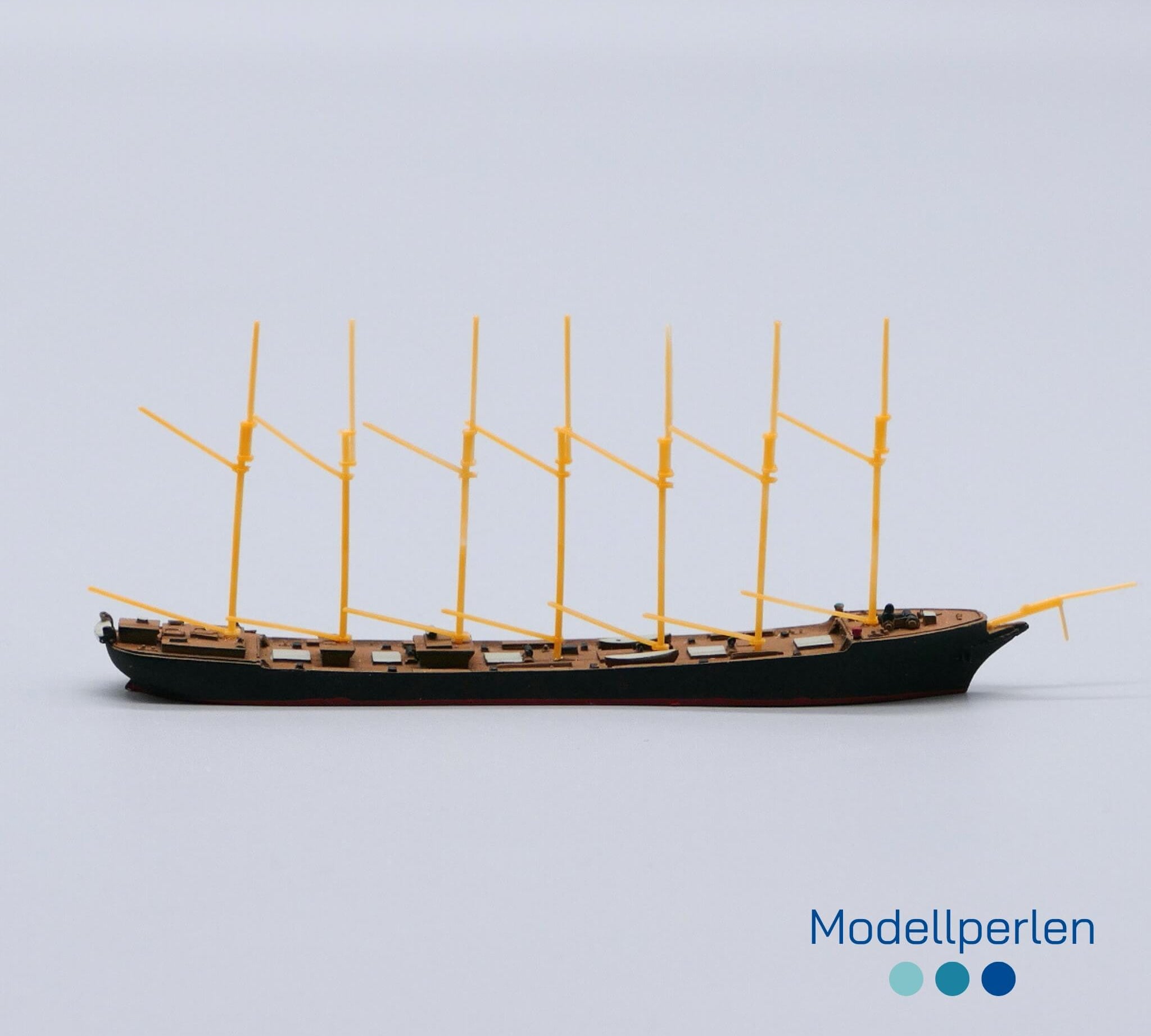 Mercator - M 603 - Thomas W. Lawson (7-Mast-Gaffelschoner) - 1:1250 - 1
