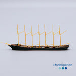 Mercator - M 603 - Thomas W. Lawson (7-Mast-Gaffelschoner) - 1:1250 - 2