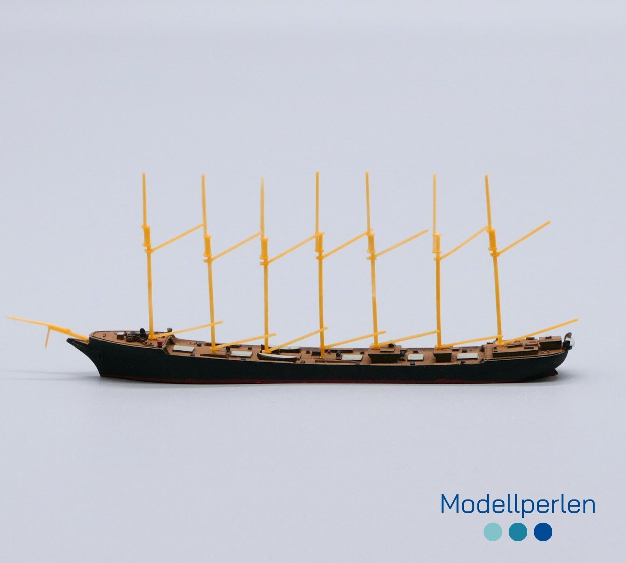 Mercator - M 603 - Thomas W. Lawson (7-Mast-Gaffelschoner) - 1:1250 - 2