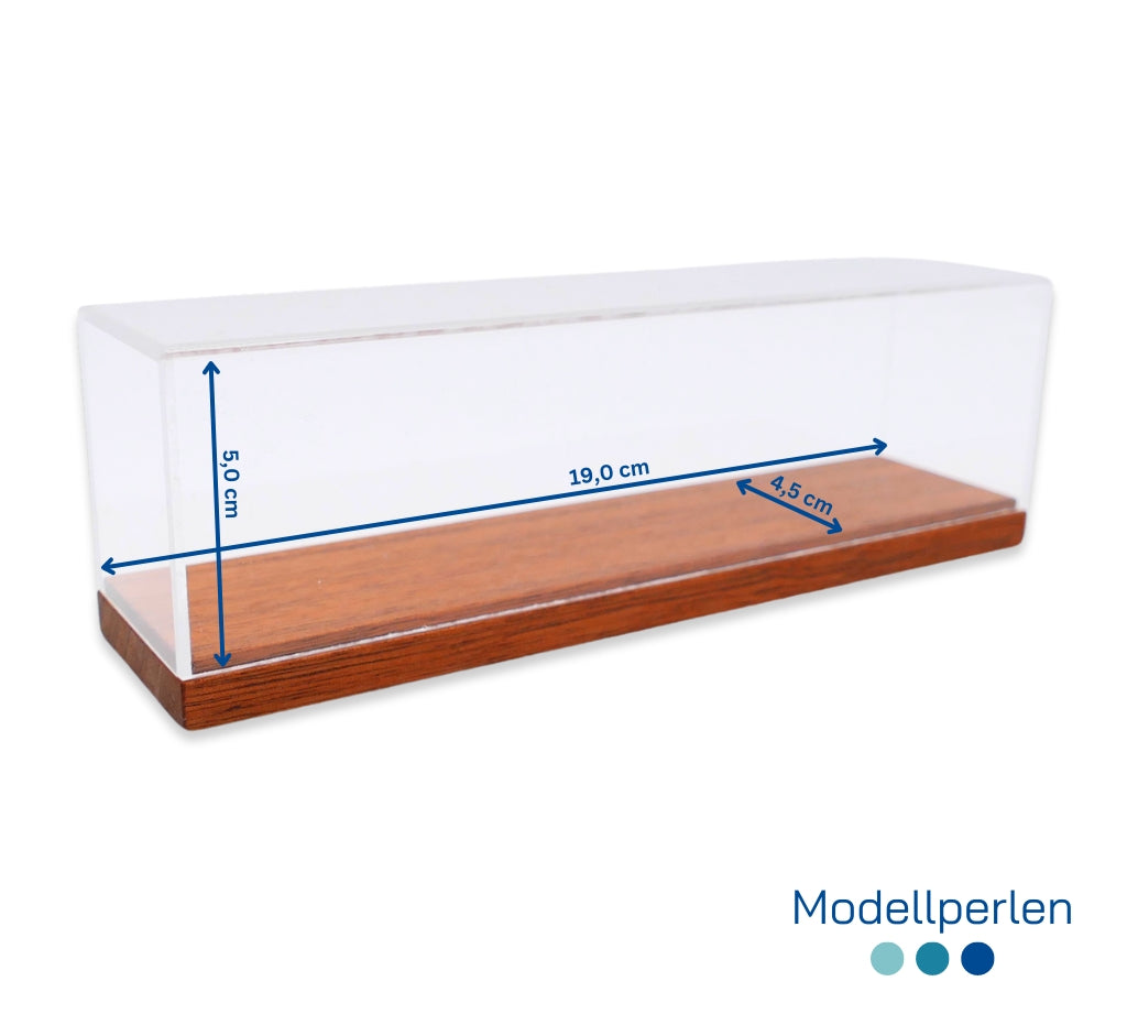 Modellperlen - Vitrine (19,0x4,5x5,0cm) - 1:1250 - 2