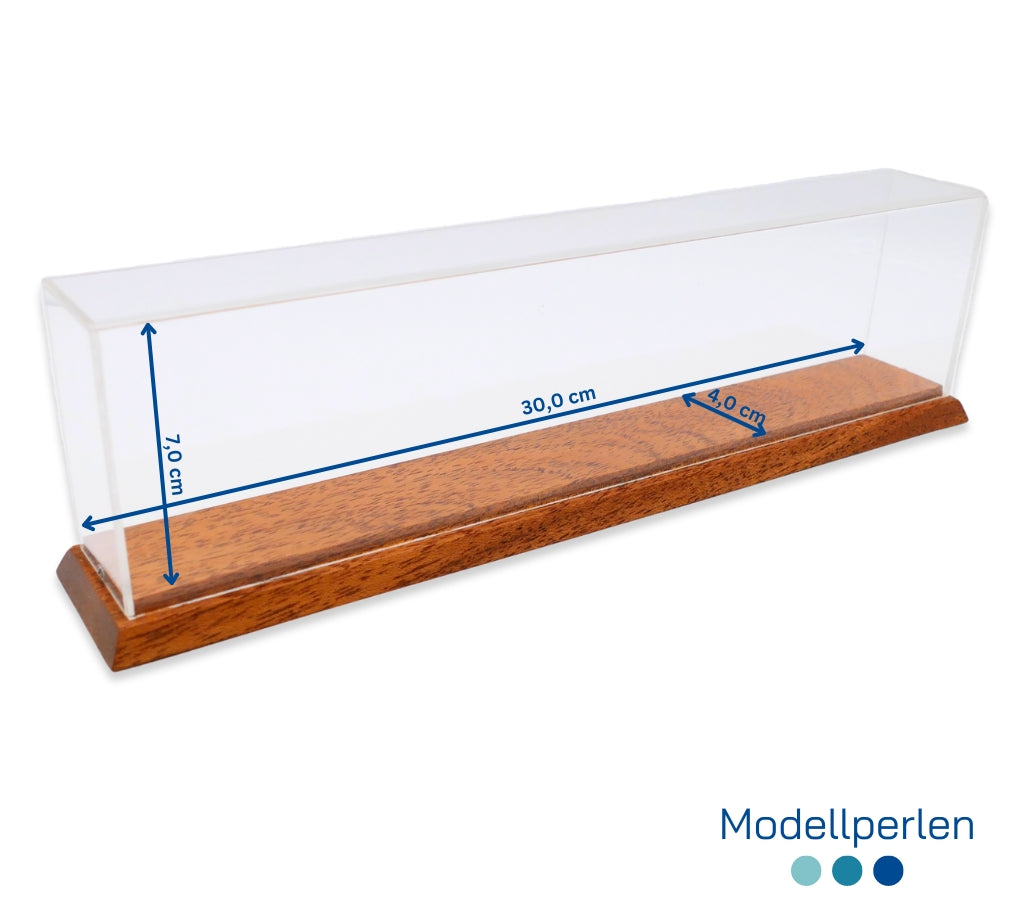 Modellperlen - Vitrine (30,0x4,0x7,0cm) - 1:1250 - 2