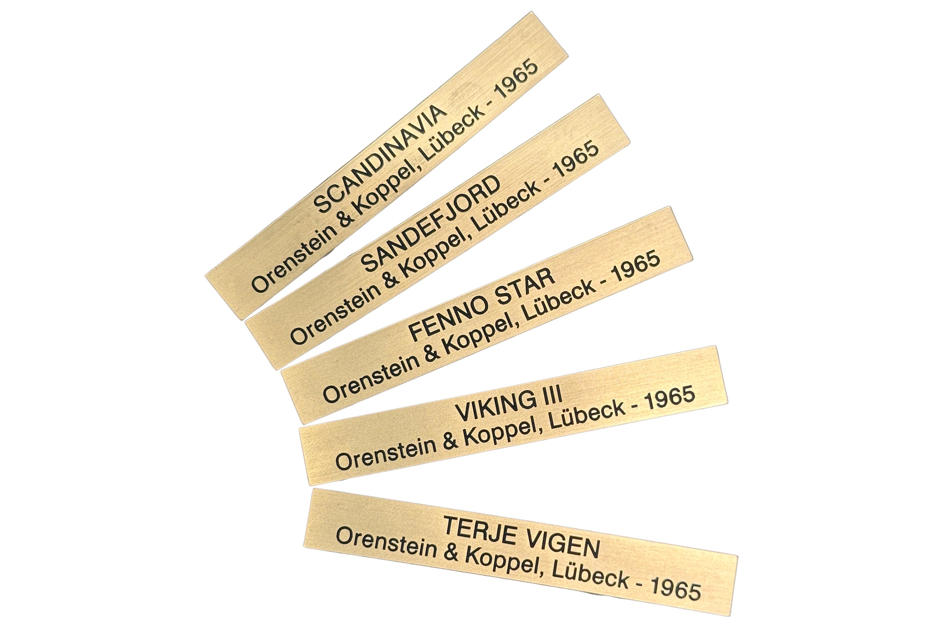 Modellperlen - MP-Z 00 - Personalisiertes Vitrinenschild - 1 