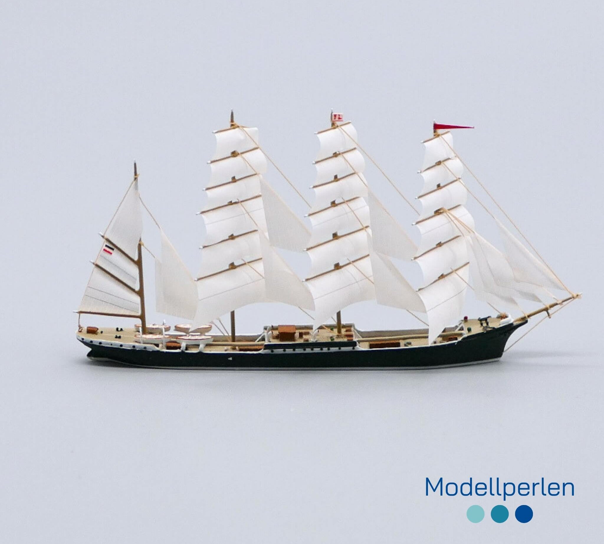 Rostocker Schiffsminiaturen - RSM 1003 - Passat (4-Mast-Bark) - 1:1250 - 1
