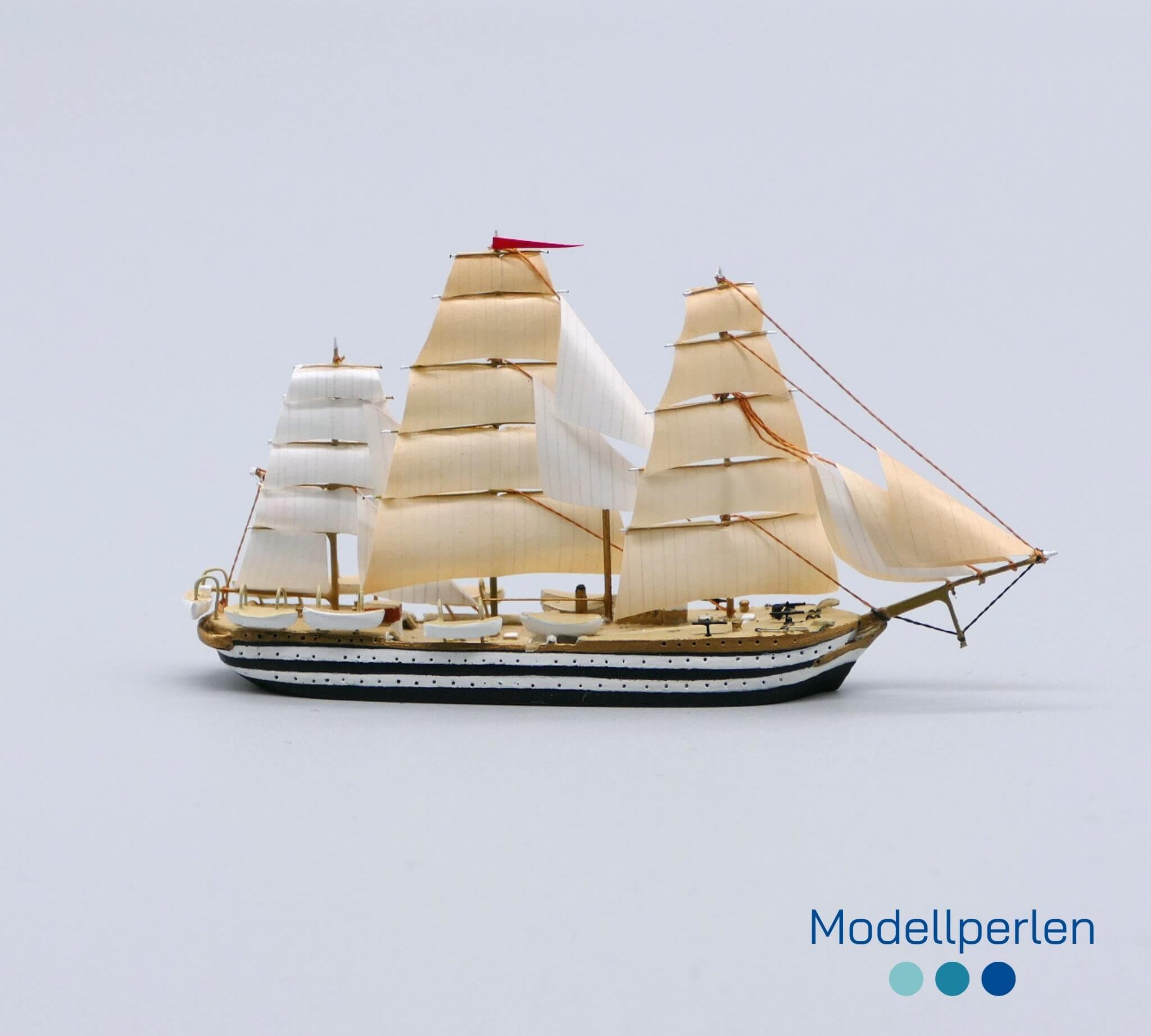 Rostocker Schiffsminiaturen - RSM 1012 - Amerigo Vespucci (3-Mast-Vollschiff) - 1:1250 - 1