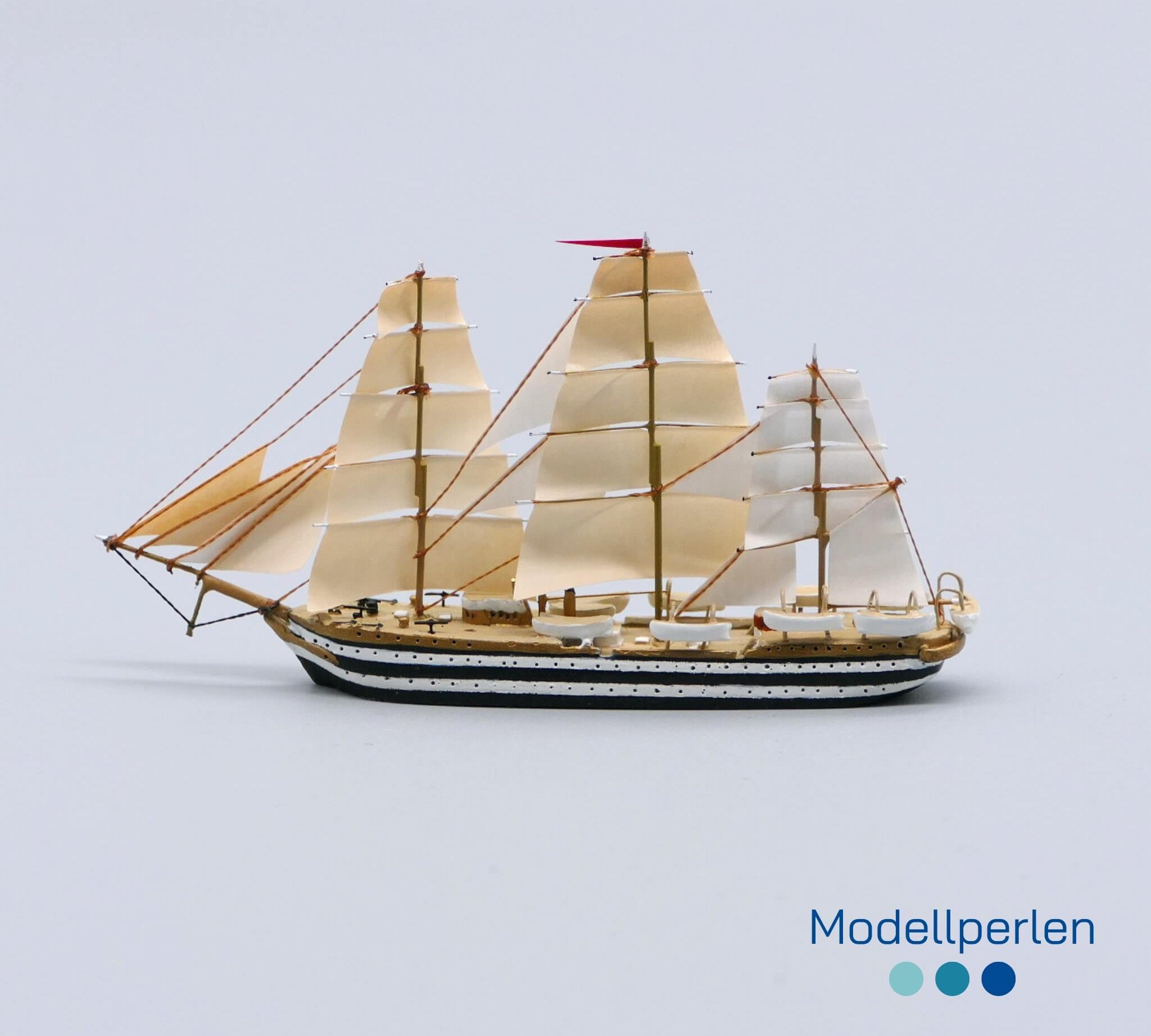 Rostocker Schiffsminiaturen - RSM 1012 - Amerigo Vespucci (3-Mast-Vollschiff) - 1:1250 - 2