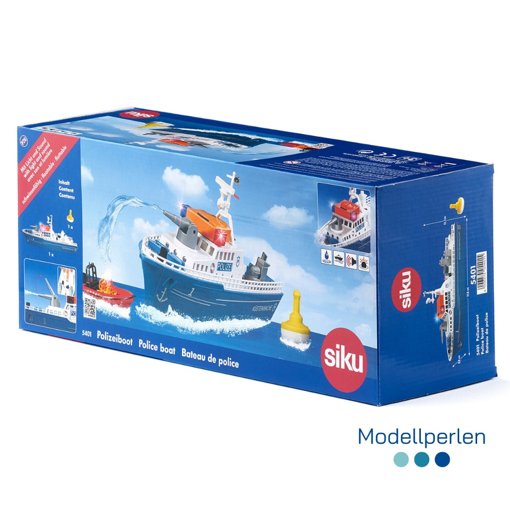 SIKU - 5401 - Polizeiboot - 1:50 - 8