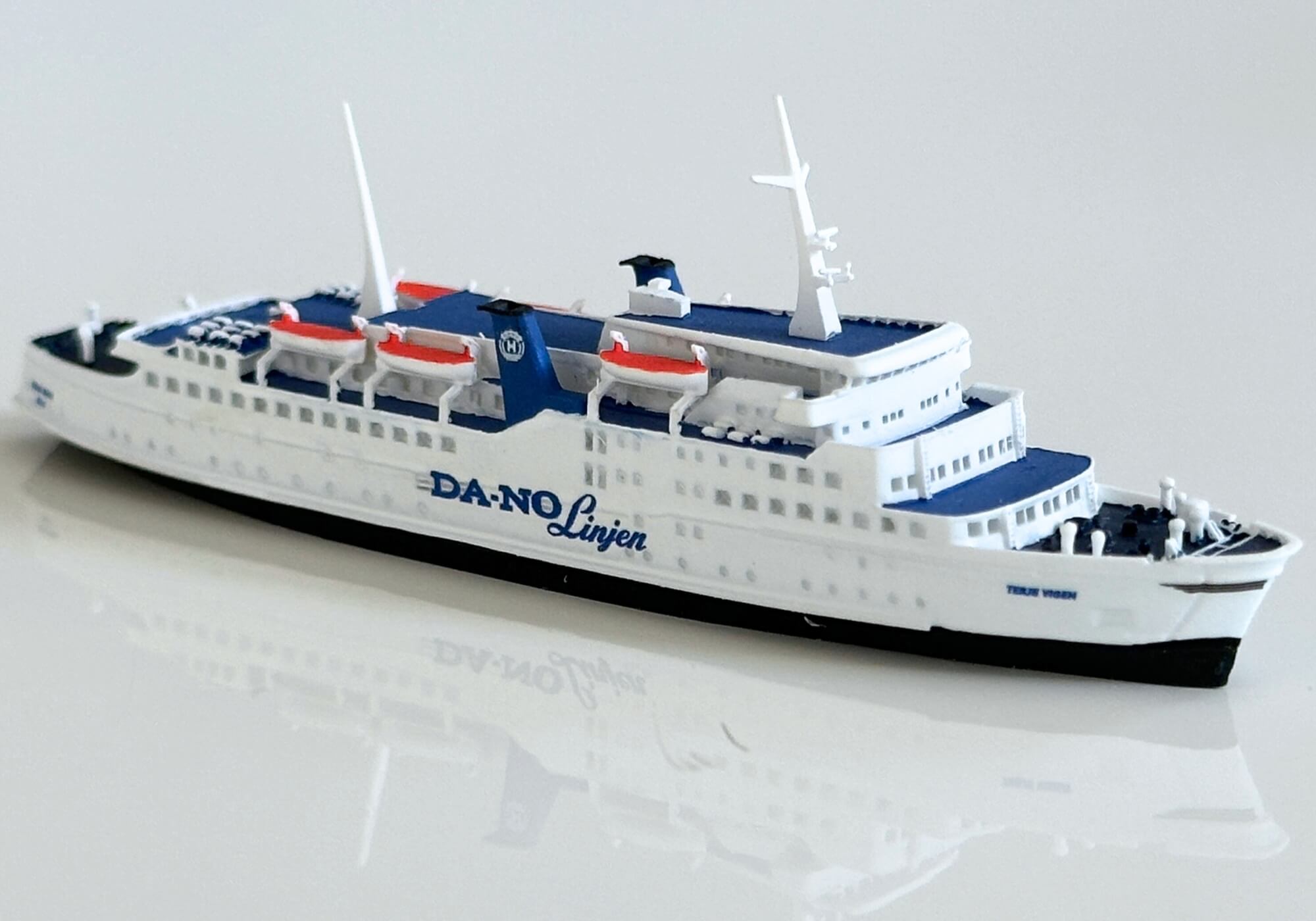 Modellperlen - MP 02c - Terje Vigen - 1:1250