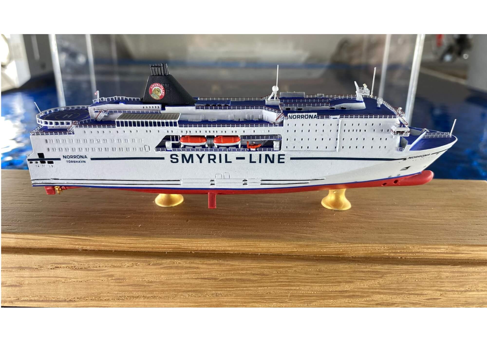 Welt der Schiffsminiaturen - WDS 040S - Norröna - 1:1250