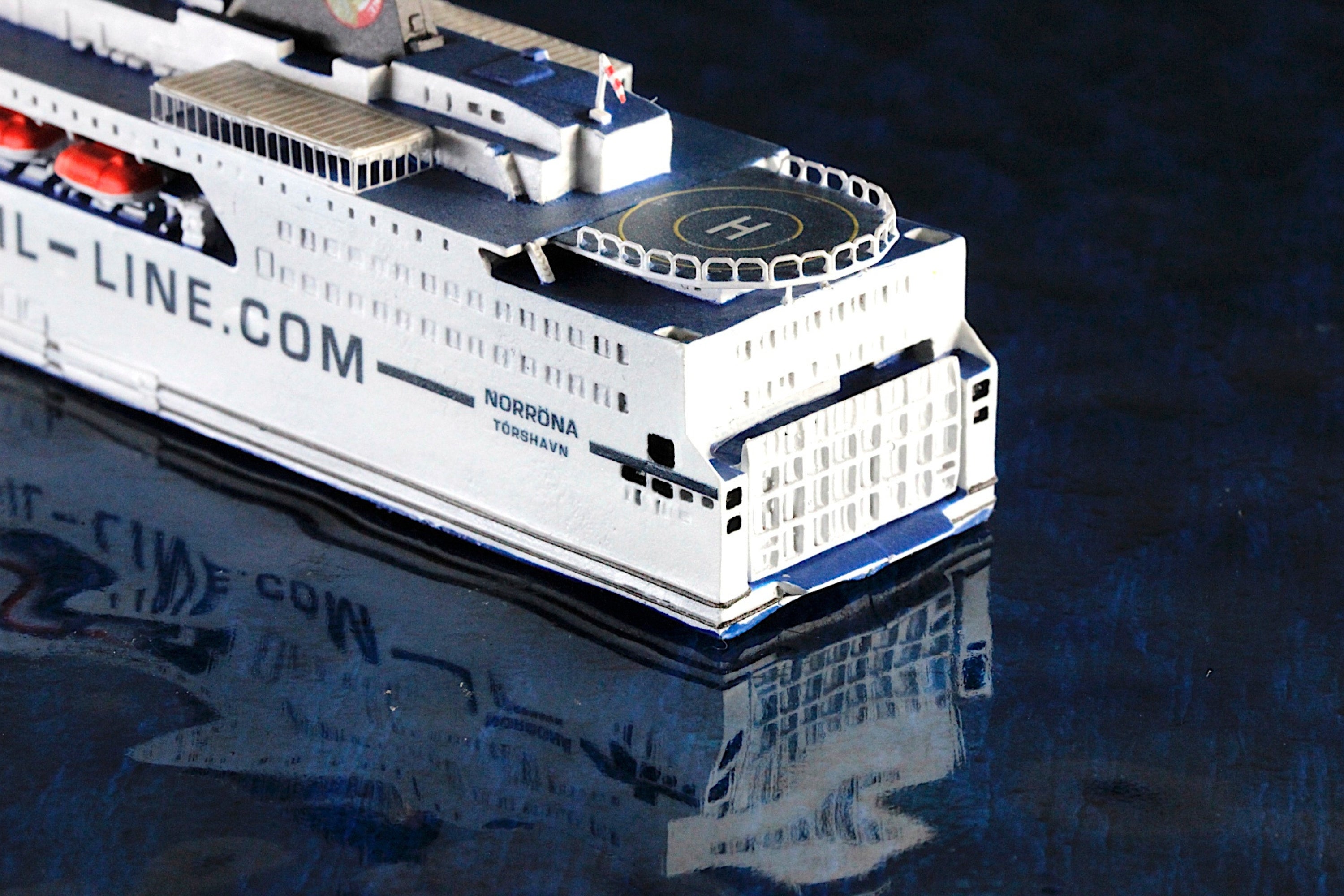 Welt der Schiffsminiaturen - WDS 040a - Norröna - 1:1250 - 6