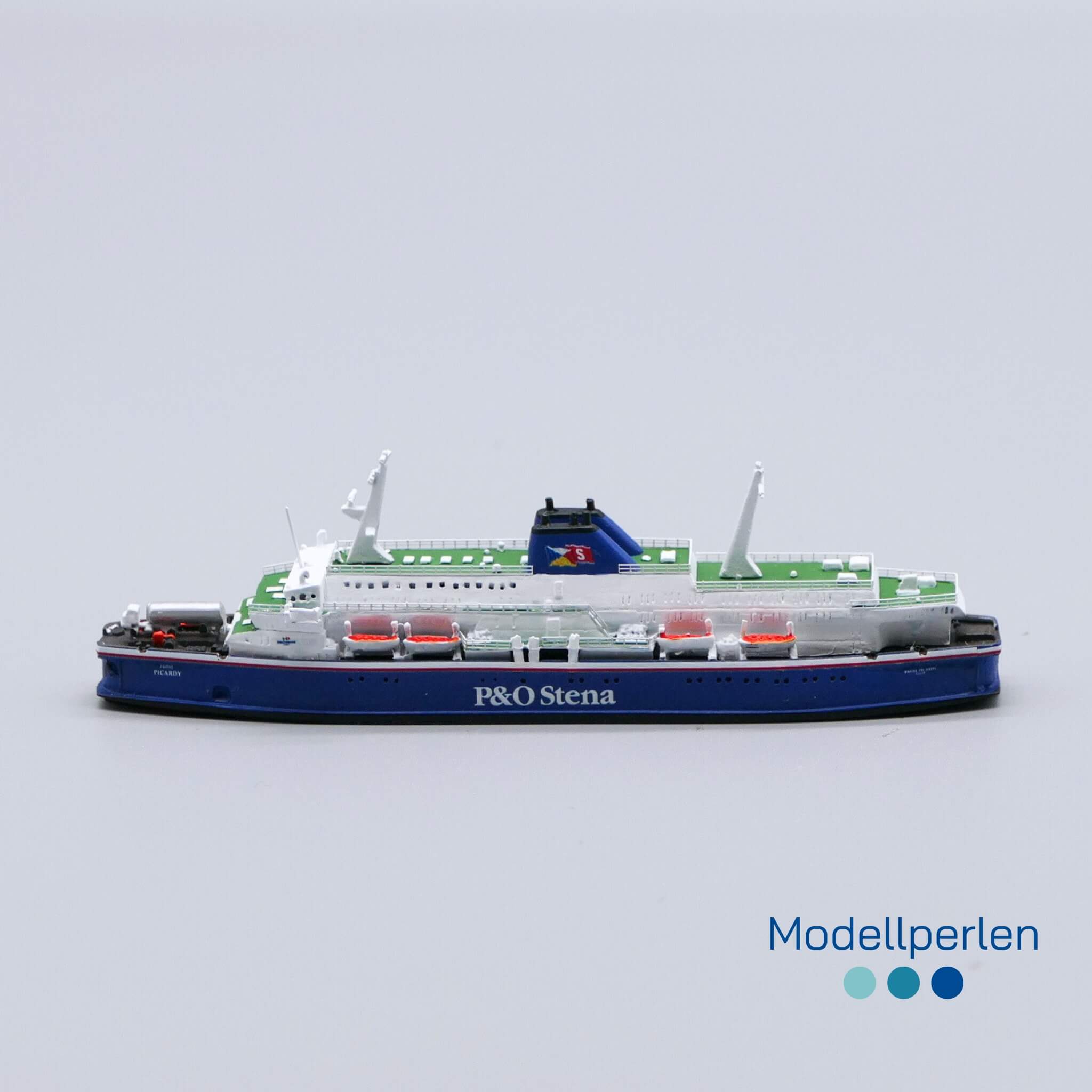 Welt der Schiffsminiaturen - WDS H LIZ 069cS - P&O SL Picardy - 1:1250 - 2