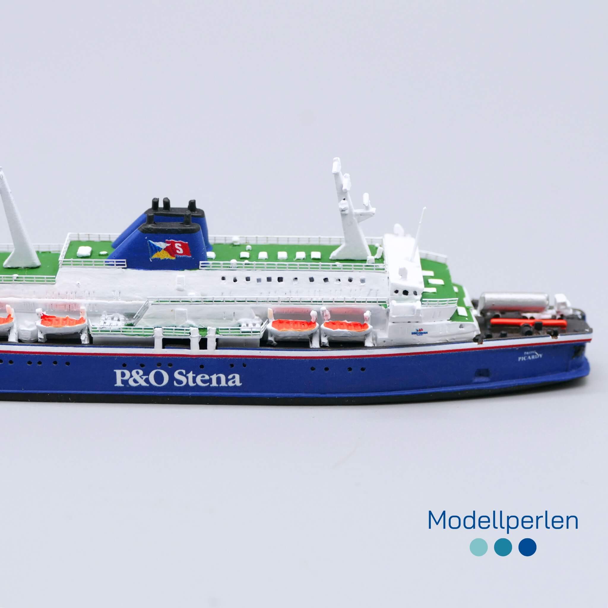 Welt der Schiffsminiaturen - WDS H LIZ 069cS - P&O SL Picardy - 1:1250 - 6