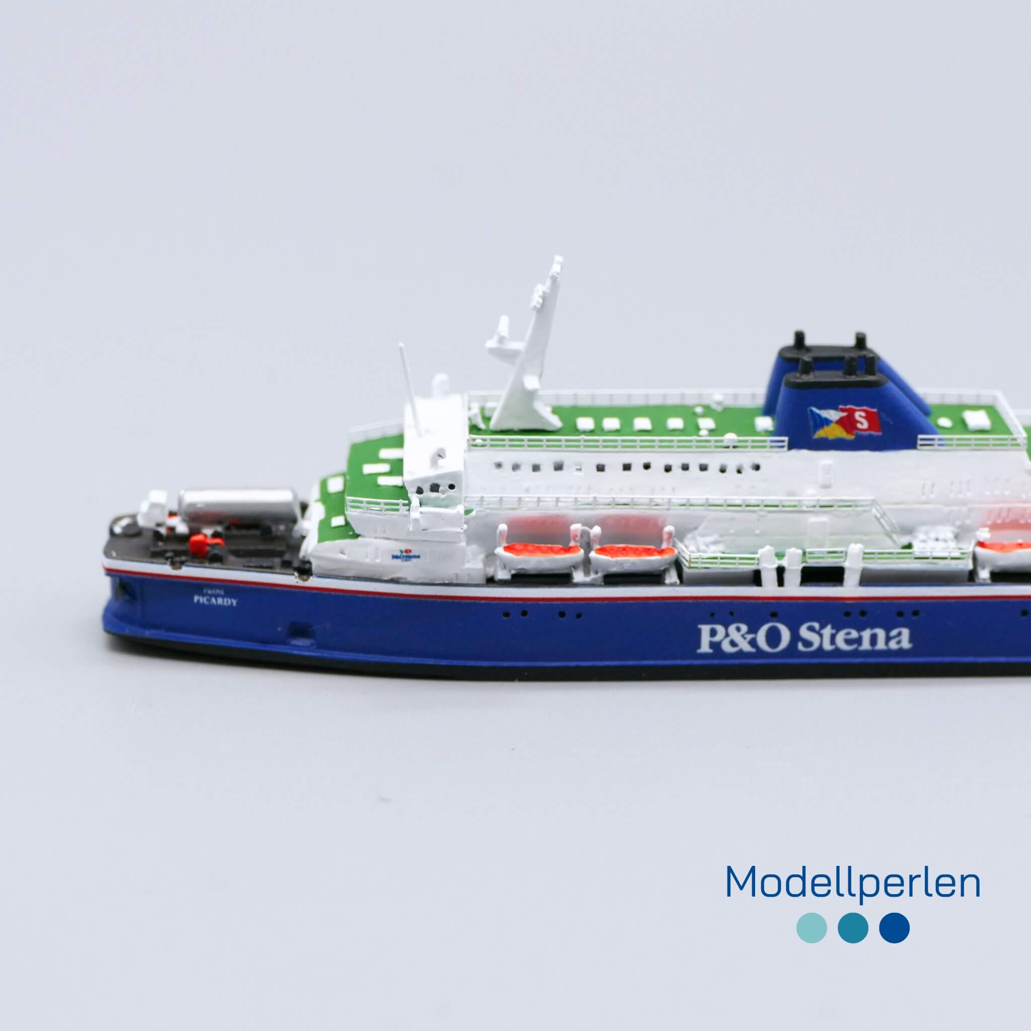 Welt der Schiffsminiaturen - WDS H LIZ 069cS - P&O SL Picardy - 1:1250 - 8