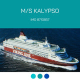 Kugelschreiber aus Relingholz - M/S Kalypso Serie - #001 - M/S Kalypso